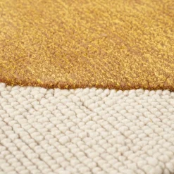 Vloerkleed Kazi 190 x 290 cm - Mosterdgeel - Loft24.nl