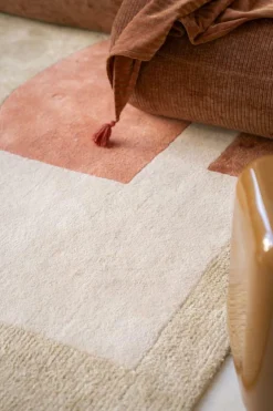 Vloerkleed Kazi 190 x 290 cm - Terracotta - Loft24.nl