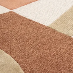 Vloerkleed Kazi 190 x 290 cm - Terracotta - Loft24.nl