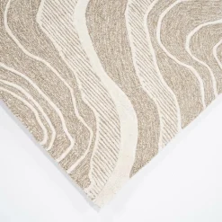 Vloerkleed Soil - Beige 190x290cm - Loft24.nl
