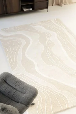 Vloerkleed Soil - Beige 190x290cm - Loft24.nl