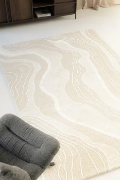 Vloerkleed Soil - Beige 160x230cm - Loft24.nl