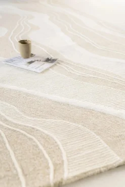 Vloerkleed Soil - Beige 160x230cm - Loft24.nl