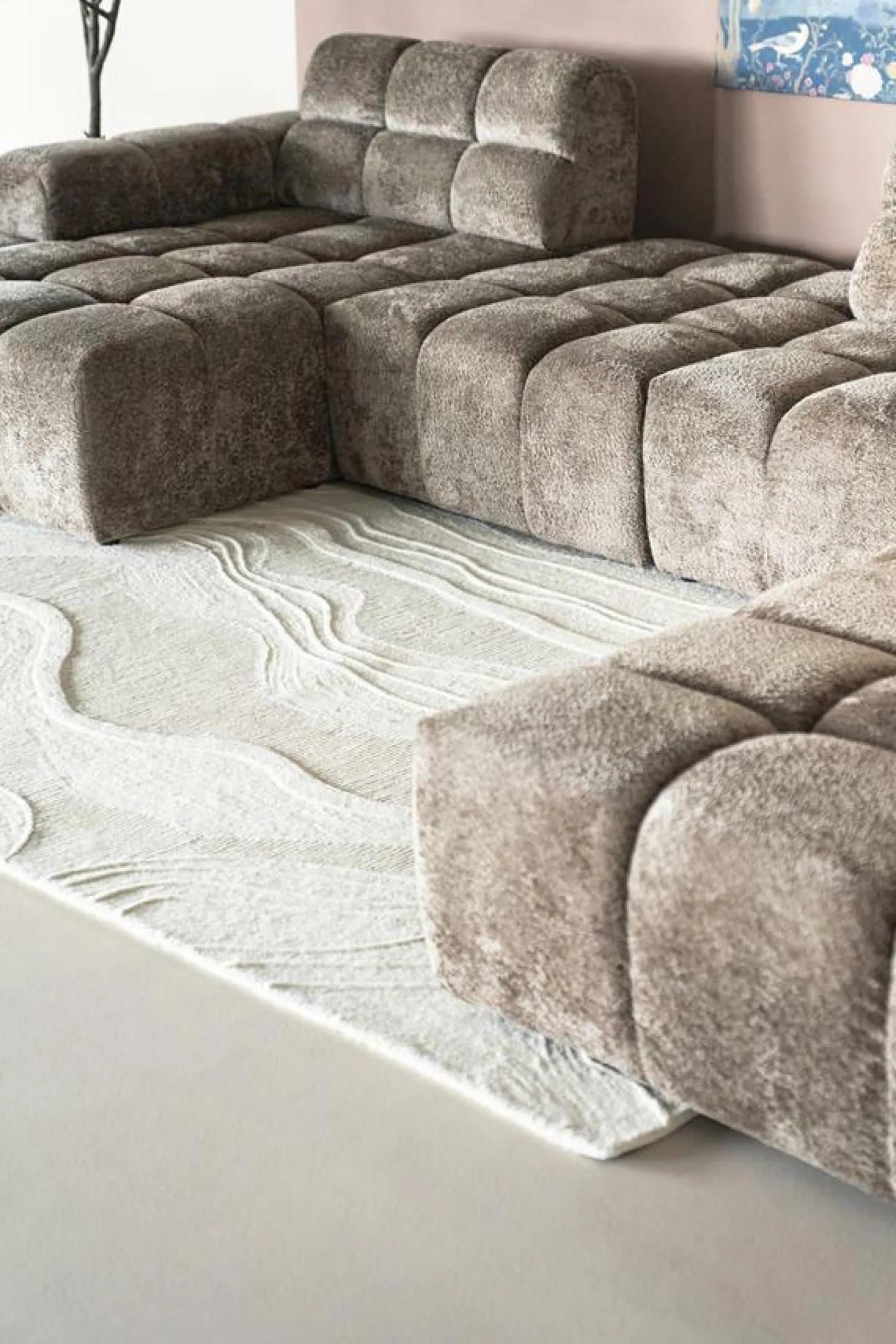 Vloerkleed Soil - Off White 190x290cm - Loft24.nl