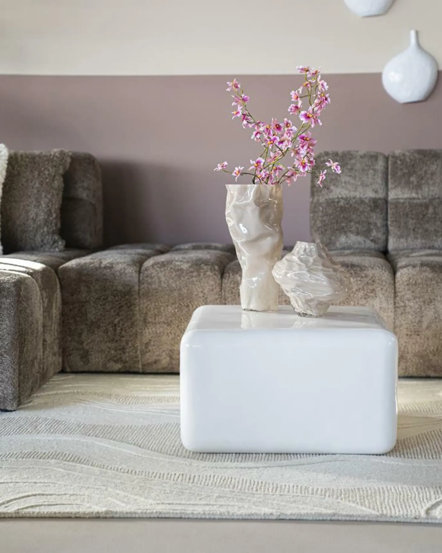 Vloerkleed Soil - Off White 190x290cm - Loft24.nl