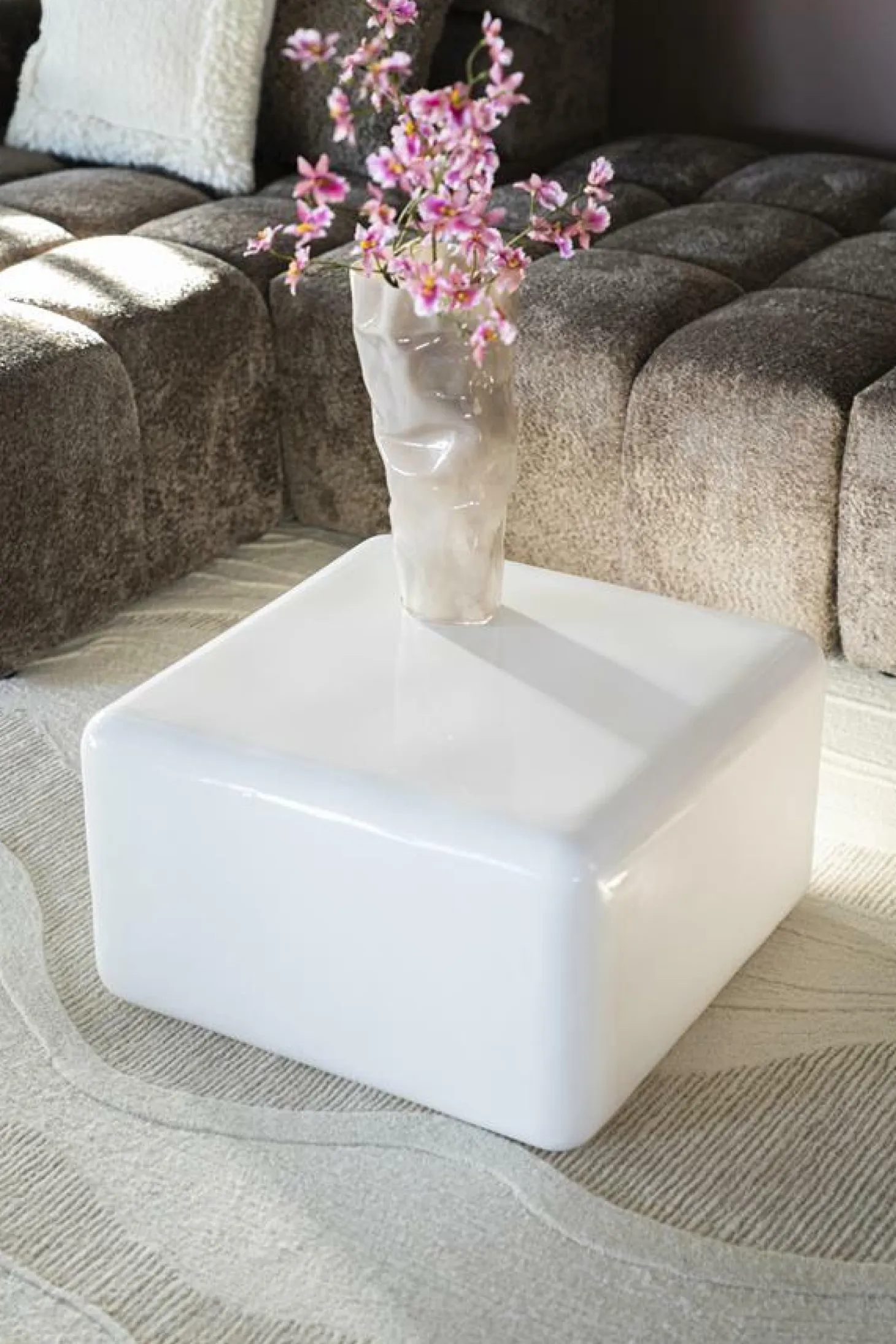 Vloerkleed Soil - Off White 190x290cm - Loft24.nl