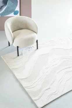 Vloerkleed Soil - Off White 190x290cm - Loft24.nl