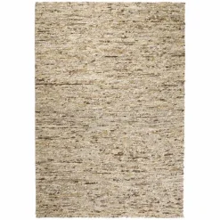 Vloerkleed Takara Wol 190 x 290 cm - Mosterdgeel - Loft24.nl