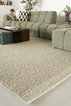 Vloerkleed Takara Wol 290 x 390 cm - Ivory - Loft24.nl