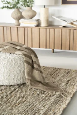 Vloerkleed Takara Wol 160 x 230 cm - Mostergeel - Loft24.nl