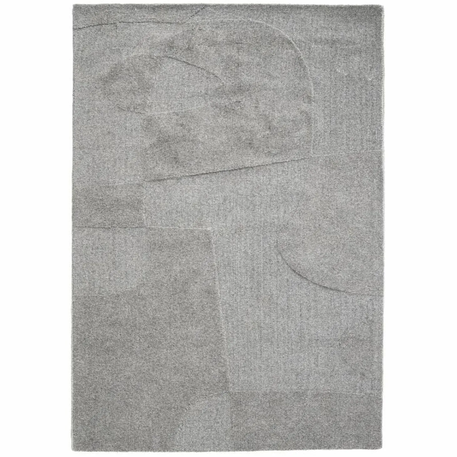 Vloerkleed Yuka grijs 190 x 290 cm - Loft24.nl