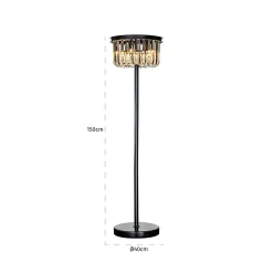 Vloerlamp Dagmar 150cm - Loft24.nl