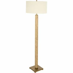 Vloerlamp Lorén Marmer en Bouclé - Loft24.nl