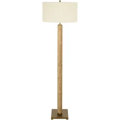 Vloerlamp Lorén Marmer en Bouclé - Loft24.nl