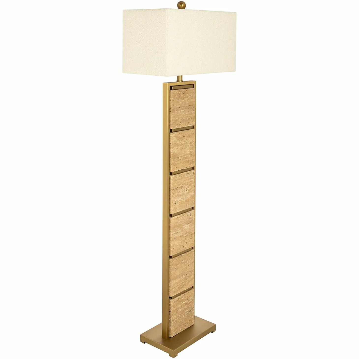 Vloerlamp Meyra Marmer 150cm hoog - Loft24.nl
