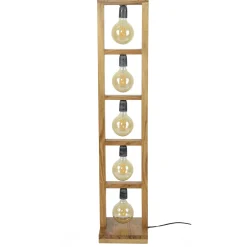 Vloerlamp Modulo Accaciahout - 135cm - Loft24.nl