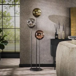 Vloerlamp Stellar Ø25 Glas - 3 lampen - Loft24.nl