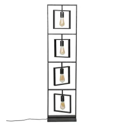 Vloerlamp Turn Square - 4 lampen - Loft24.nl
