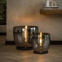 Vloerlamp UP XXL - Smoke Grey Glas - Loft24.nl