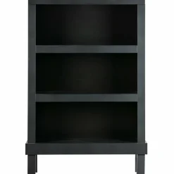 Wandkast Bonk Grenen, 160 x 107cm - Zwart - Loft24.nl