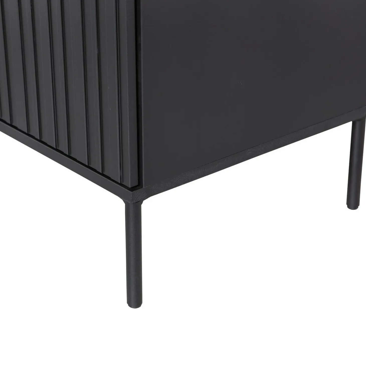 Wandkast New Gravure 150 x 200cm - Zwart - Loft24.nl