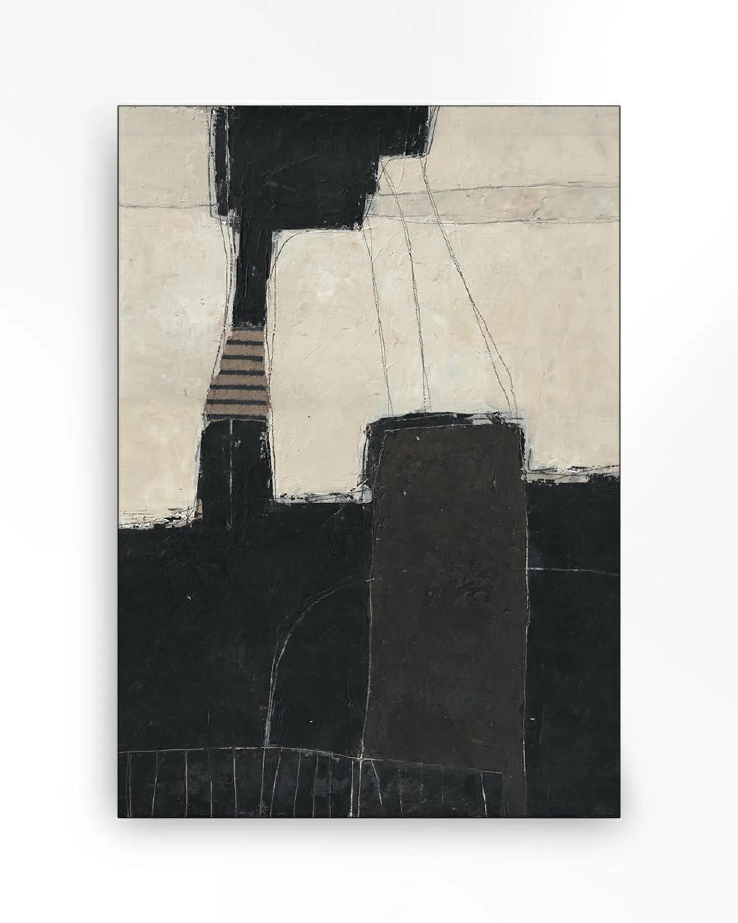 Wandkleed Abstract 2 - zelf samenstellen - Loft24.nl