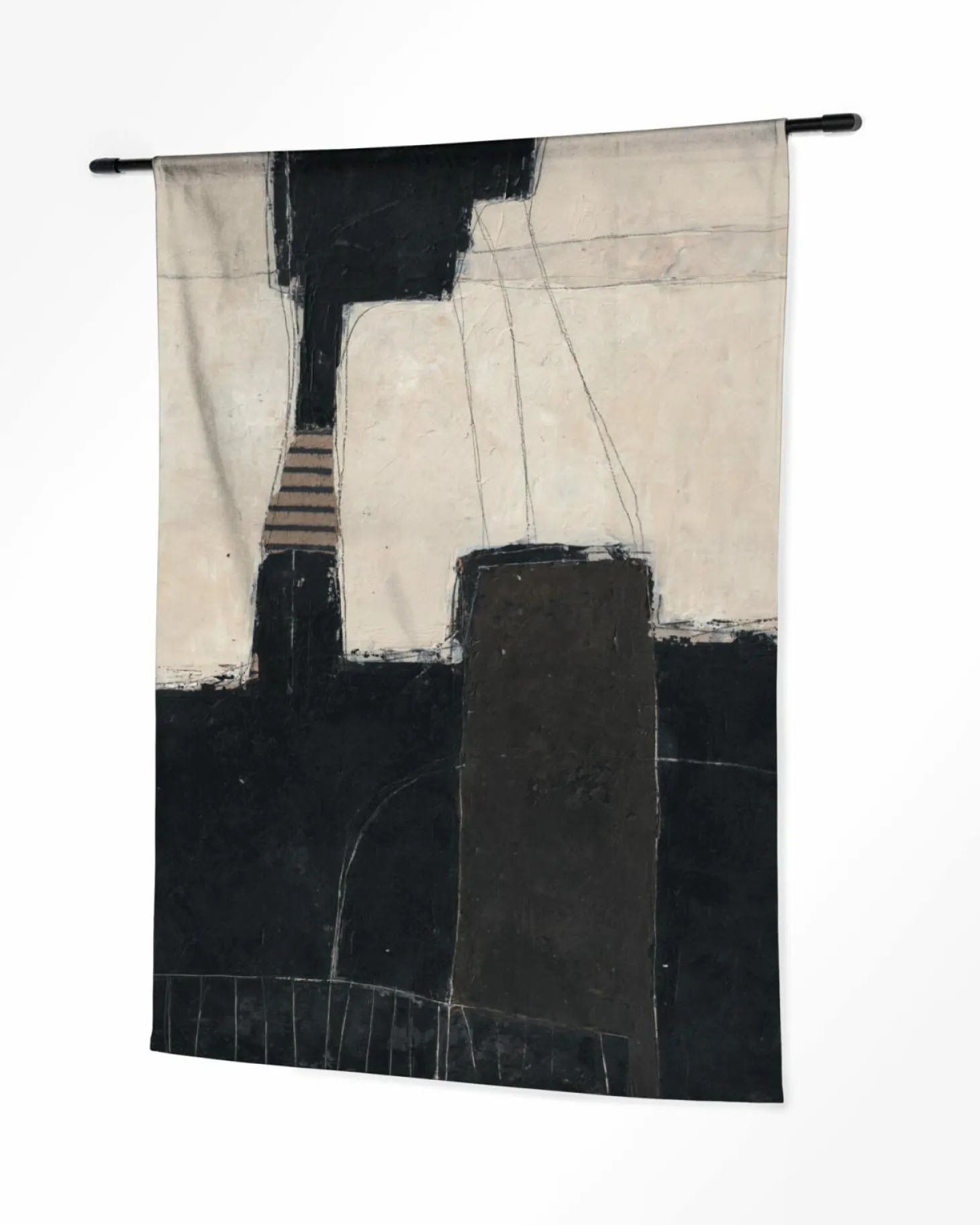 Wandkleed Abstract 2 - zelf samenstellen - Loft24.nl