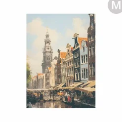 Wandkleed Amsterdam - zelf samenstellen - Loft24.nl