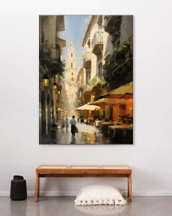 Wandkleed Barcelona - zelf samenstellen - Loft24.nl