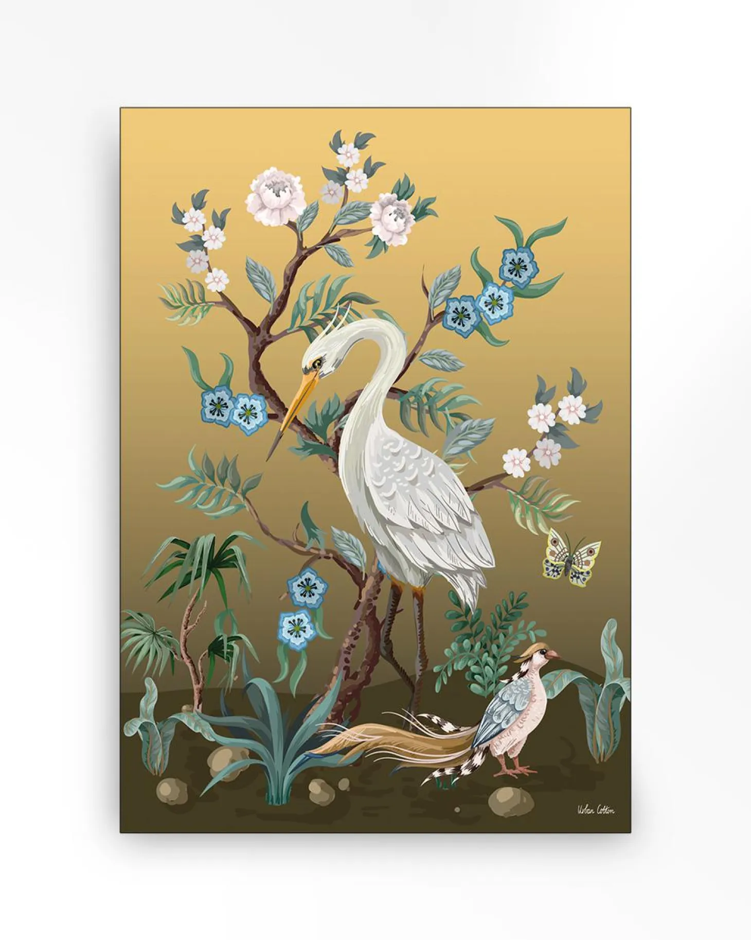 Wandkleed Birds - zelf samenstellen - Loft24.nl