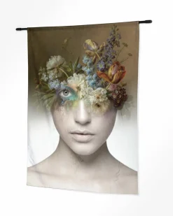 Wandkleed Bloom - zelf samenstellen - Loft24.nl