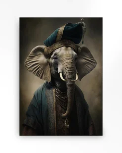 Wandkleed Elephant - zelf samenstellen - Loft24.nl