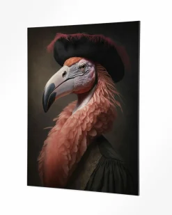 Wandkleed Flamingo - zelf samenstellen - Loft24.nl
