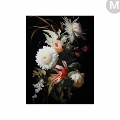 Wandkleed Flower selection - zelf samenstellen - Loft24.nl