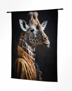 Wandkleed Giraffe - zelf samenstellen - Loft24.nl