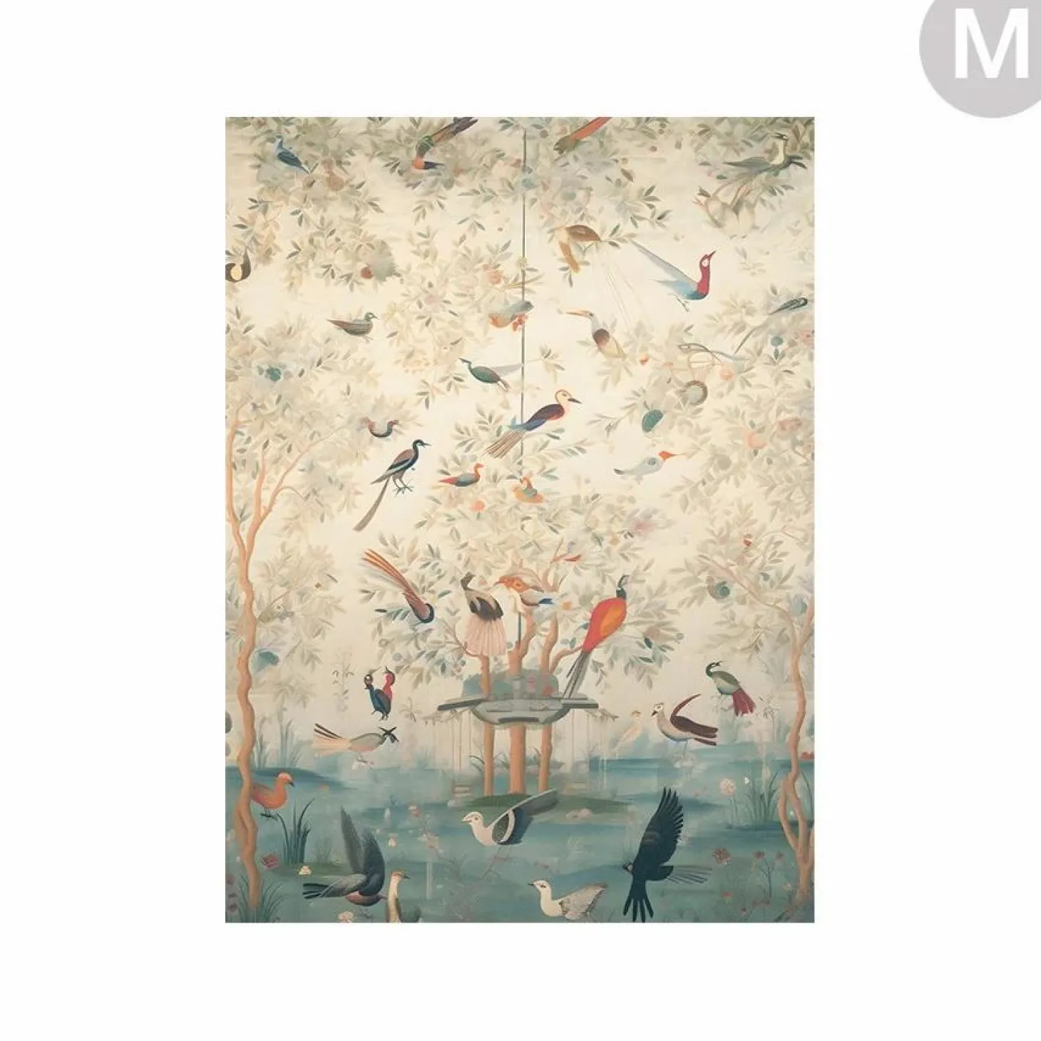 Wandkleed Oriental Day - zelf samenstellen - Loft24.nl