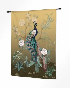 Wandkleed Peacock - zelf samenstellen - Loft24.nl