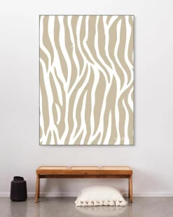 Wandkleed Savanna Beige - zelf samenstellen - Loft24.nl