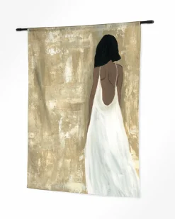 Wandkleed She opened her heart - zelf samenstellen - Loft24.nl