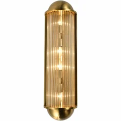 Wandlamp Leeza 80cm kleur Brushed Gold - Loft24.nl