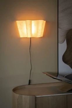 Wandlamp Meander Handgemaakt papier - Loft24.nl