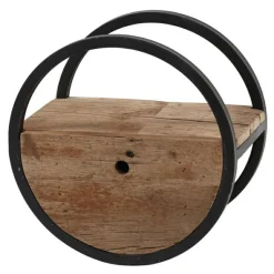 Wandplank Circular Hardhout - Ø30 - Loft24.nl