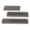 Wandplank Prinz Set van 3 stuks - Donker Taupe - Loft24.nl