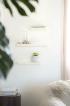 Wandplank Prinz Set van 3 stuks - Beige - Loft24.nl