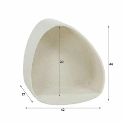 Wandplank Stone Marmer - 45 x 42 cm - Loft24.nl