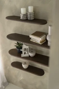 Wandplank Tre 100 cm - Bruin - Loft24.nl