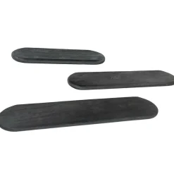 Wandplank Tre 49 cm - Zwart - Loft24.nl