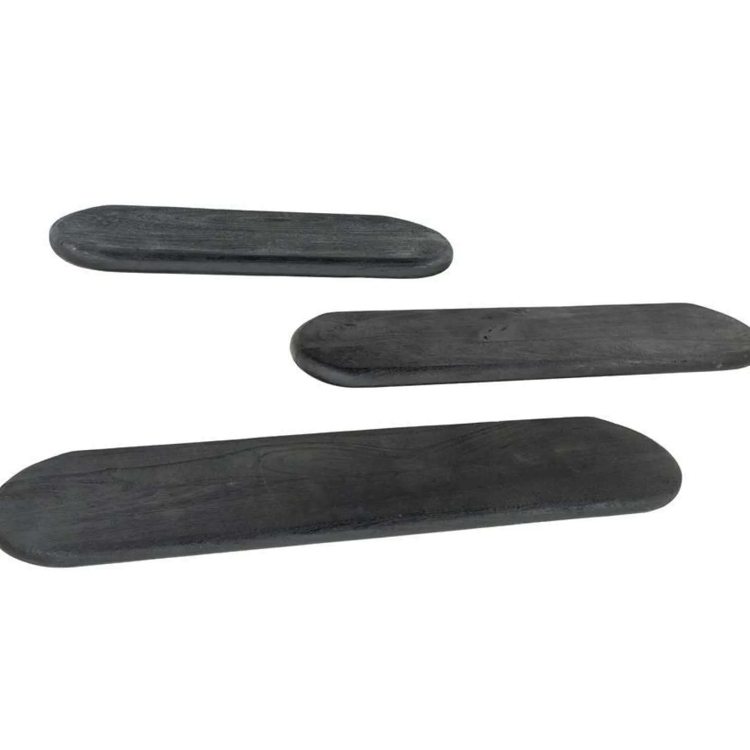 Wandplank Tre 49 cm - Zwart - Loft24.nl