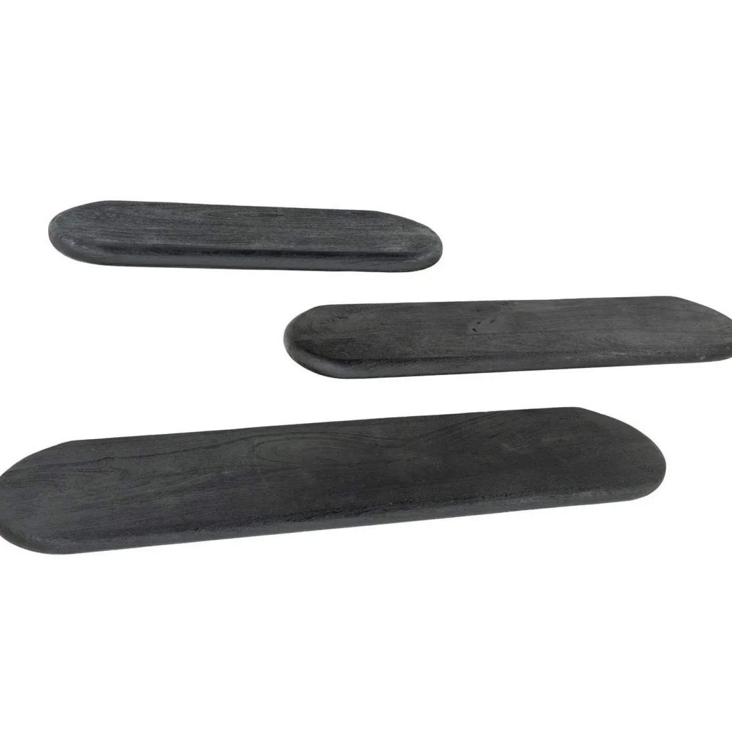 Wandplank Tre 100 cm - Zwart - Loft24.nl