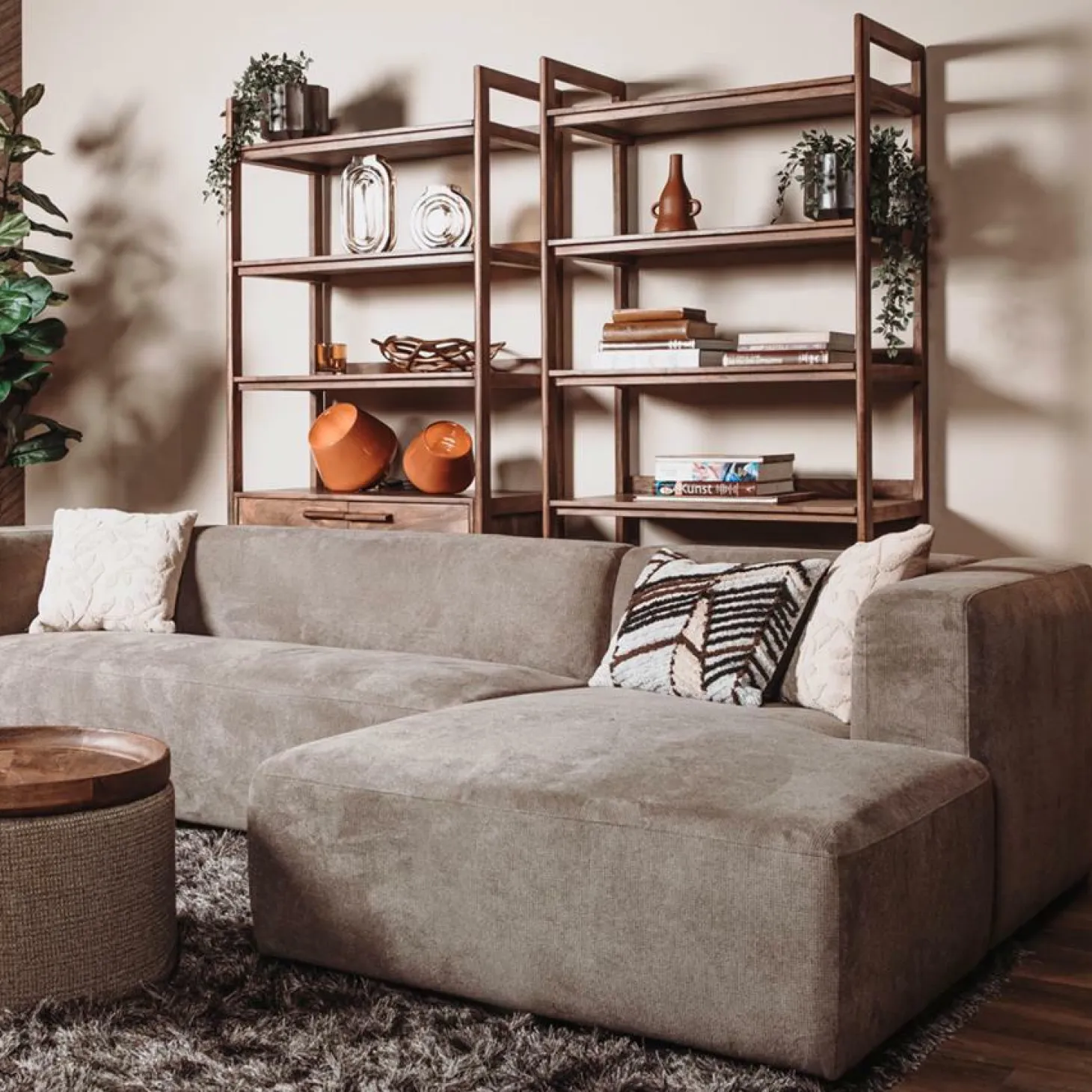 Wandrek Falcone Acaciahout 200 x90 cm - Loft24.nl